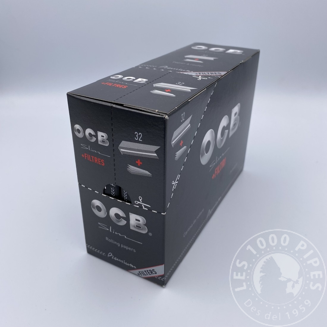 OCB Filtre Slim Extra Long 5.7 mm en Sachet x1 - MajorSmoker